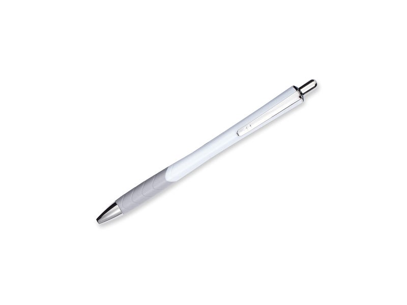 Paper Mate Inkjoy 700 Rt Ballpoint Pen, Retractable, Medium 1 Mm, Black Ink, White Barrel, Dozen - Image 3